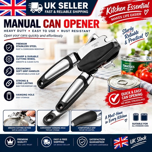 Heavy duty magnetic can opener - heavy,