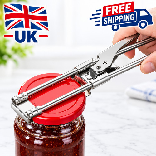 Adjustable can jar opener - can,