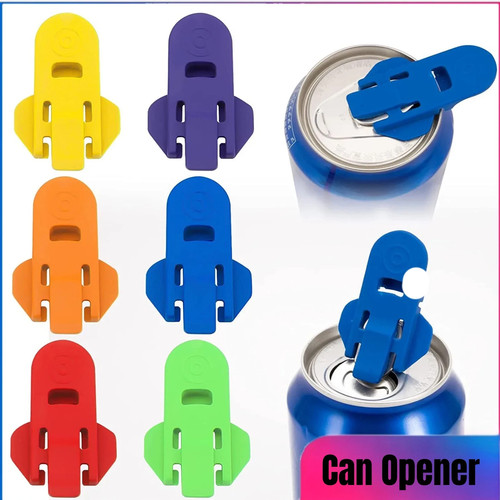 6pcs easy can opener - can, bottle