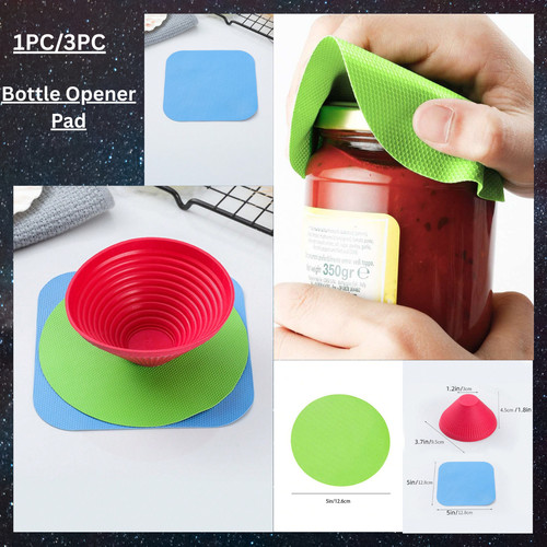 Easy grip rubber jar opener - rubber,