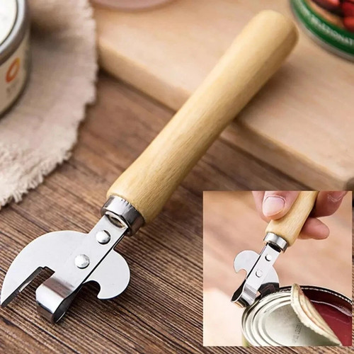 Manual wooden handle - handle, can