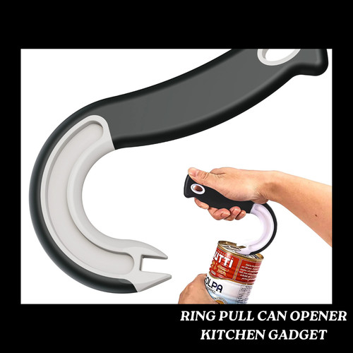 Ring pull can opener - ring,