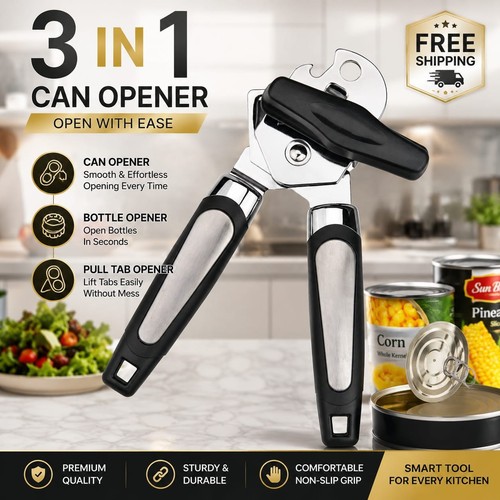 Heavy duty can opener - heavy, 1
