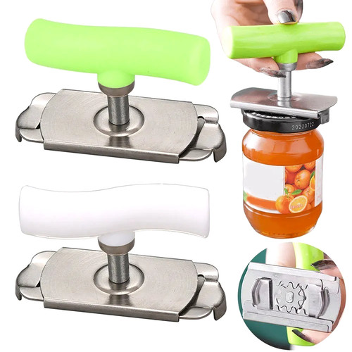 Stainless steel jar opener - steel,