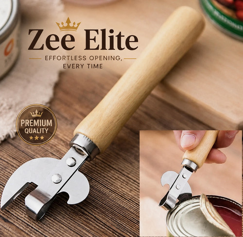 Manual wooden handle can - handle,
