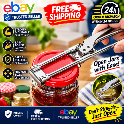 Adjustable can jar opener - jar,