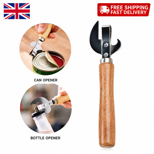 Manual wooden handle - wooden, can